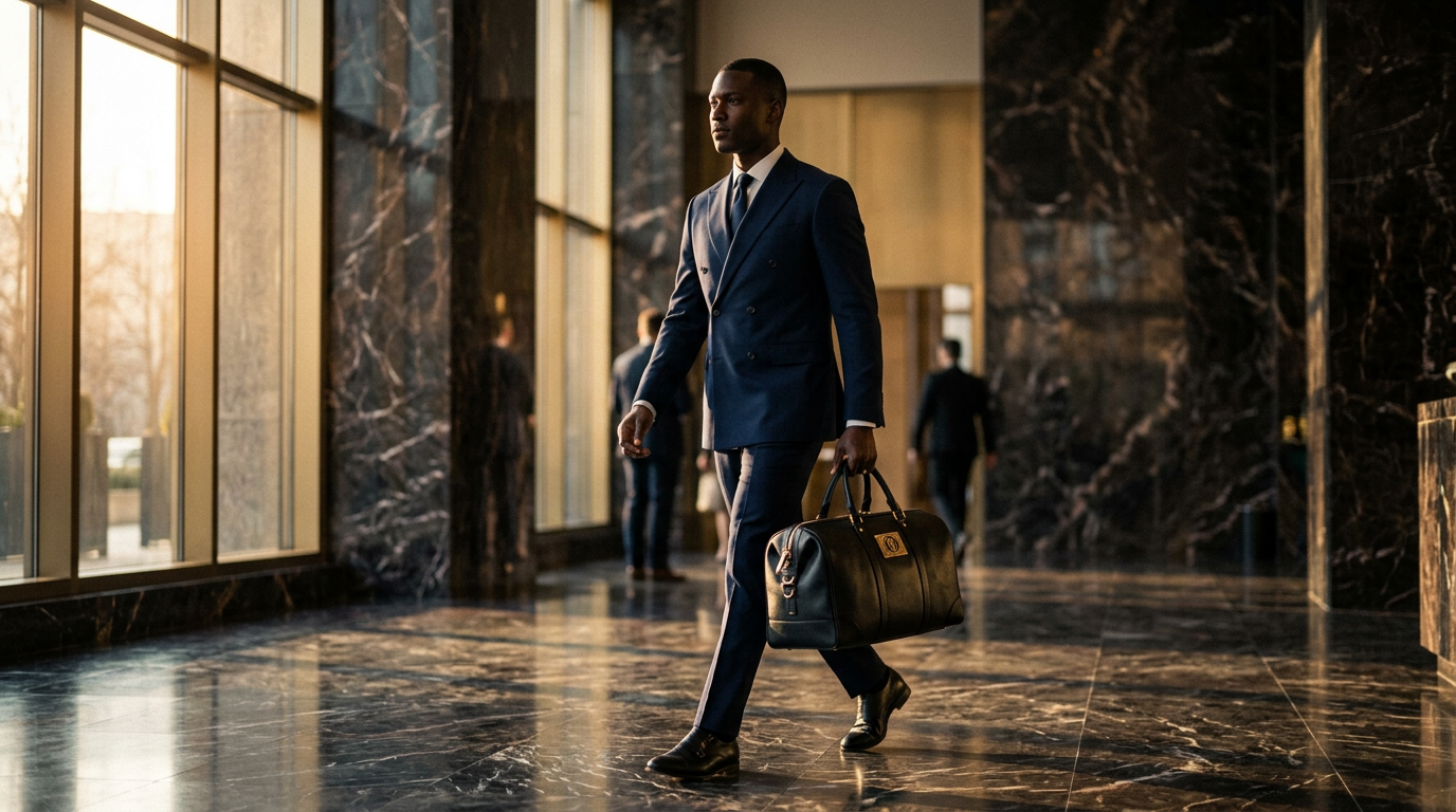 The Voyager Bag — Quiet authority